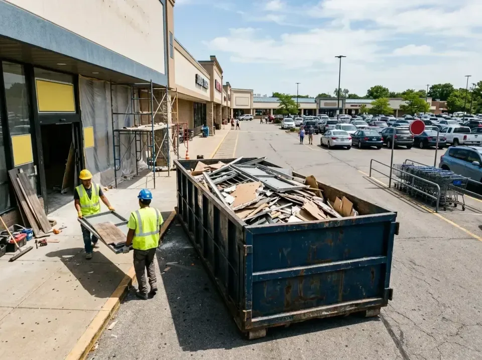 retail-store-renovation-debris-003 — frequently asked questions, Roll-off Dumpster Rentals in Crimora, VA